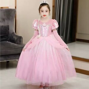 Princess Pink Kids Costume